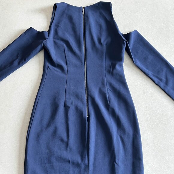 NWT Alice + Olivia Niko Cold Shoulder Dress ASO Clary Fray - Picture 7 of 12